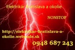 opravy elektroinštalácií -elektrikár Bratislava 